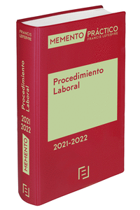 MEMENTO PROCEDIMIENTO LABORAL 2021-2022