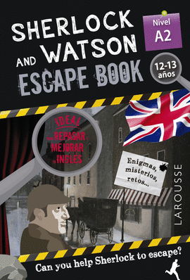 SHERLOCK & WATSON. ESCAPE BOOK PARA REPASAR INGLS. 12-13 AOS