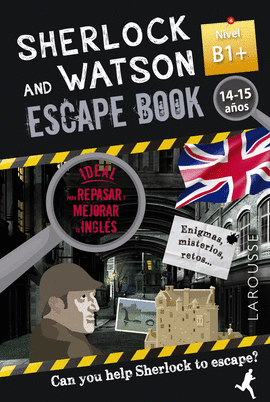 SHERLOCK & WATSON. ESCAPE BOOK PARA REPASAR INGLS. 14-15 AOS