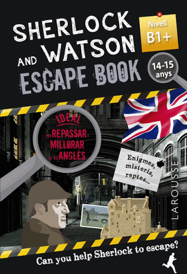 SHERLOCK & WATSON. ESCAPE BOOK PER REPASSAR ANGLS. 14-15 ANYS
