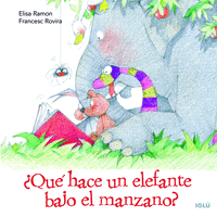 QU HACE UN ELEFANTE BAJO EL MANZANO?
