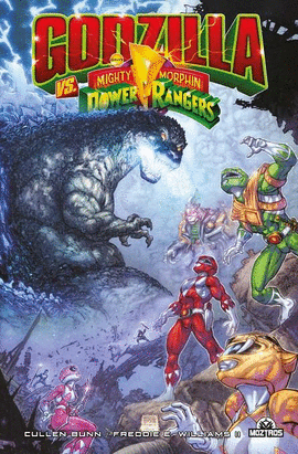 GODZILLA VS MIGHTY MORPHIN POWER RANGERS. EDICIN LIMITADA