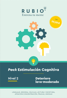 PACK ESTIMULACI�N COGNITIVA. NIVEL 2 (DETERIORO LEVE-MODERADO)
