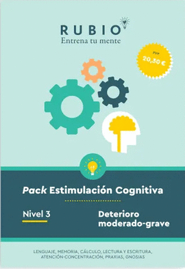 PACK ESTIMULACI�N COGNITIVA. NIVEL 3 (DETERIORO MODERADO-GRAVE)