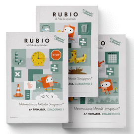 MATEMTICAS MTODO SINGAPUR 6. PRIMARIA RUBIO
