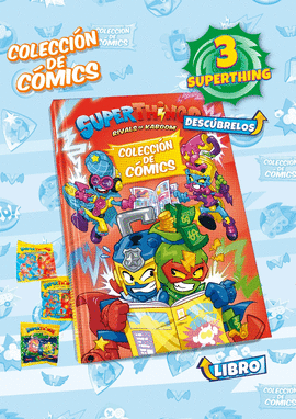 LIBRO COLECCIONISTA C�MICS SUPERTHINGS
