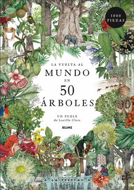 VUELTA AL MUNDO EN 50 ARBOLES, LA (PUZZLE)
