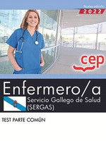 ENFERMERO;A SERVICIO GALLEGO DE SALUD (SERGAS) TEST PARTE COMUN