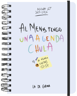 AGENDA ESCOLAR SEMANAL 2025-2026 LA DE GIRONA