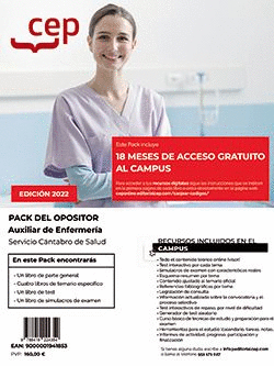 PACK OPOSITOR AUXILIAR ENFERMERIA SERVICIO CANTABRO SALUD