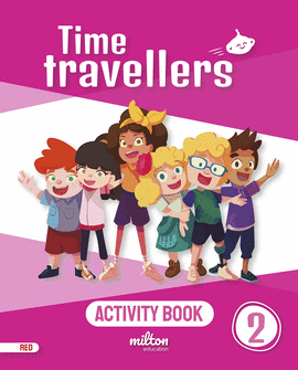 TIME TRAVELLERS 2 RED ACTIVITY BOOK ENGLISH 2 PRIMARIA (MUR)