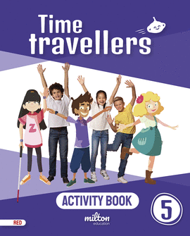 TIME TRAVELLERS 5 RED ACTIVITY BOOK ENGLISH 5 PRIMARIA (MUR)
