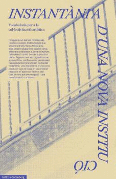 INSTANT�NIA D'UNA NOVA INSTITUCI�