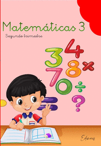 MATEMATICAS 3�EP 2�TRIMESTRE 22 EDIMAES