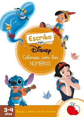 ESCRIBO CON DISNEY. COLOREA CON LOS N�MEROS