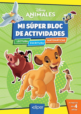 MI S�PER BLOC DE ACTIVIDADES DISNEY - ANIMALES DISNEY
