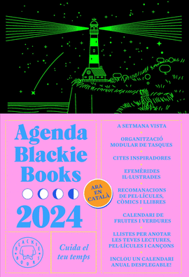 AGENDA BLACKIE BOOKS 2024. EN CATAL�