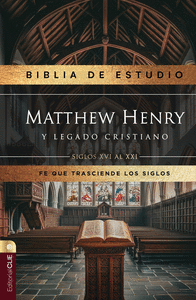 BIBLIA DE ESTUDIO MATTHEW HENRY LEGADO CRISTIANO TD C/INDICE