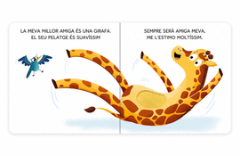 LA MEVA MILLOR AMIGA S UNA GIRAFA
