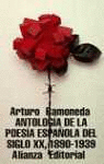 ANTOLOGA DE LA POESA ESPAOLA DEL SIGLO XX. 1890-1939