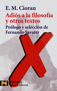 ADI�S A LA FILOSOF�A Y OTROS TEXTOS