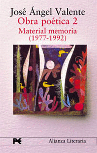 OBRA POTICA. 2. MATERIAL MEMORIA (1977-1992)