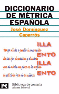 DICCIONARIO DE M�TRICA ESPA�OLA