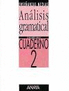 AN�LISIS GRAMATICAL. CUADERNO 2