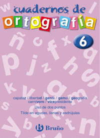 CUADERNO DE ORTOGRAFA 6