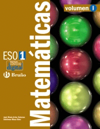 ESO 1 - MATEMATICAS - CON DIGITAL (TRIM.