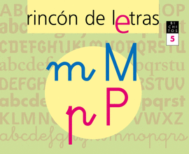 5 AOS - RINCON DE LETRAS 5 (M, P) - BICHITOS