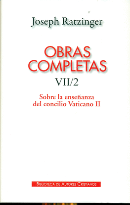 OBRAS COMPLETAS RATZINGER VII/2