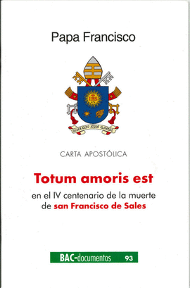 TOTUM AMORIS EST CARTA APOSTOLICA