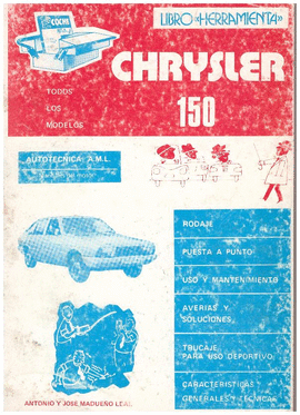 CHRYSLER 150 LIBRO HERRAMIENTA