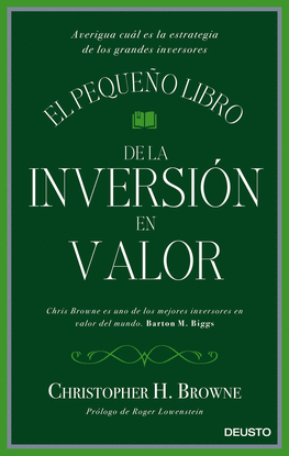 EL PEQUEO LIBRO DE LA INVERSIN EN VALOR