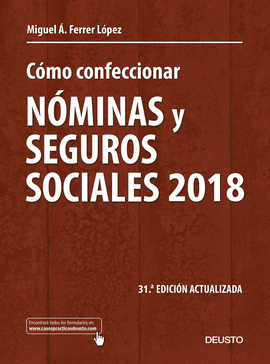 CMO CONFECCIONAR NMINAS Y SEGUROS SOCIALES 2018