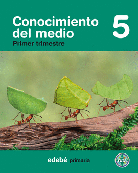 CONOCIMIENTO DEL MEDIO 5  ENCUADERNACI�N POR TRIMESTRES
