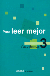 CUADERNO 3 PARA LEER MEJOR