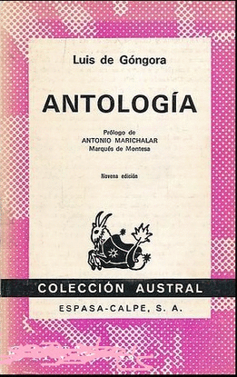 ANTOLOGIA DE LUIS DE GONGORA