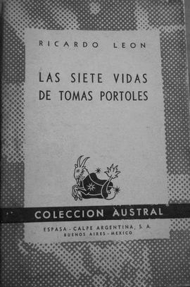 LAS SIETE VIDAS DE TOM�S PORTOLES