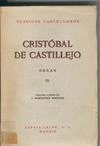 OBRAS III DE CRISTOBAL DE CASTILLEJO AULA DE CORTE