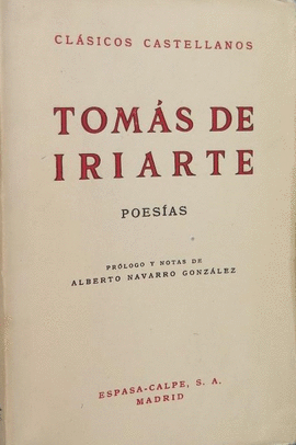POESIAS DE TOMAS DE IRIARTE