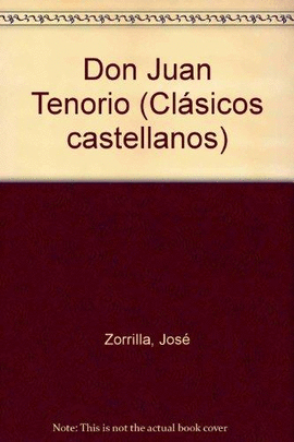 DON JUAN TENORIO CLSICOS CASTELLANOS