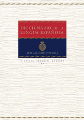 DICCIONARIO  DE LA R.A.E. 22 ED. 1 TOMO