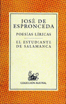 PROSA LITERARIA Y POL�TICA / POES�A L�RICA / EL ESTUDIANTE DE SALAMANCA / EL DIA