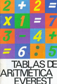 TABLAS DE ARITMETICA EVEREST LAS CUATRO REGLAS