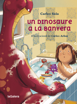 UN DINOSAURE A LA BANYERA
