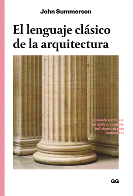 EL LENGUAJE CL�SICO DE LA ARQUITECTURA