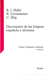 DICCIONARIO DE LAS LENGUAS ESPA�OLA Y ALEMANA T. 1