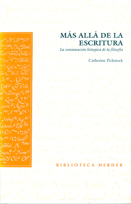 M�S ALL� DE LA ESCRITURA